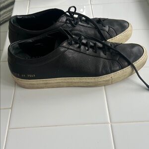 Common Project Achilles Low - Black Leather
